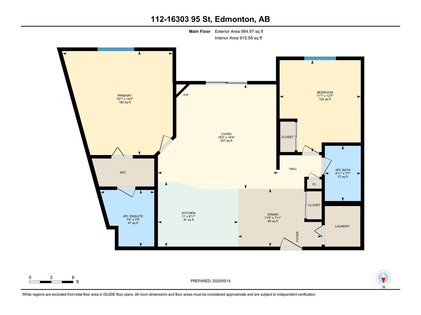 #112 16303 95 St Nw, Edmonton, Alberta  T5Z 3V1 - Photo 26 - E4437039