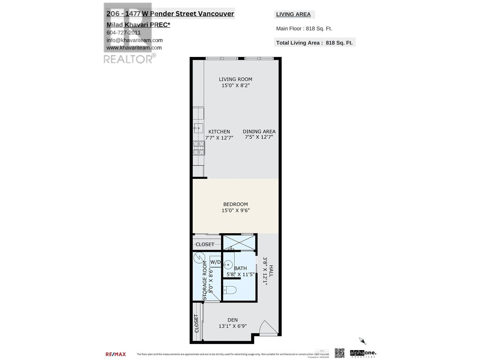 206 1477 W Pender Street, Vancouver, British Columbia  V6G 2S3 - Photo 33 - R2971784