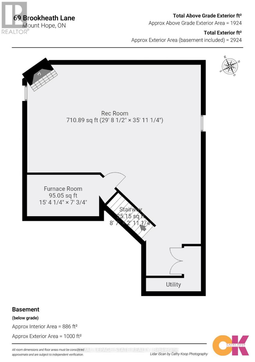 69 Brookheath Lane, Hamilton, Ontario  L0R 1W0 - Photo 46 - X12083908