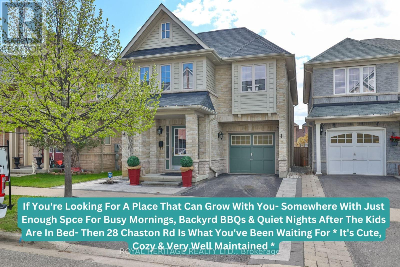 28 CHASTON ROAD, Ajax, Ontario