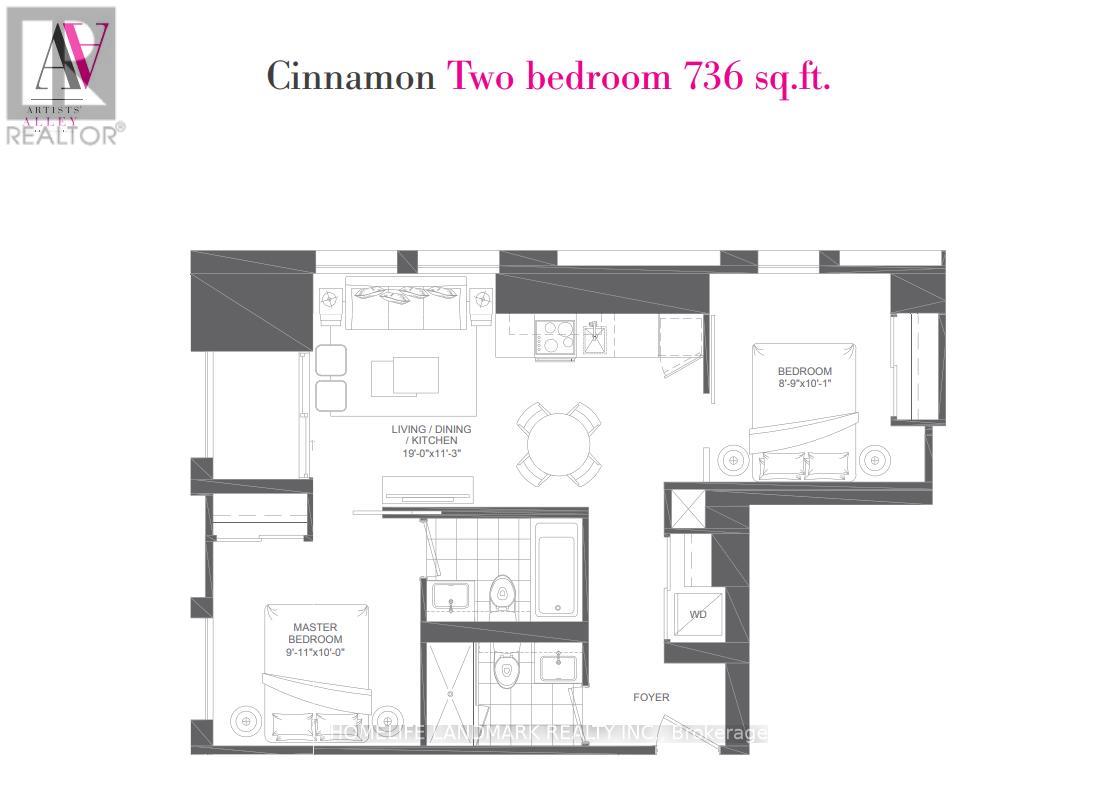 914 - 121 St Patrick Street, Toronto, Ontario  M5T 0B8 - Photo 14 - C12158205