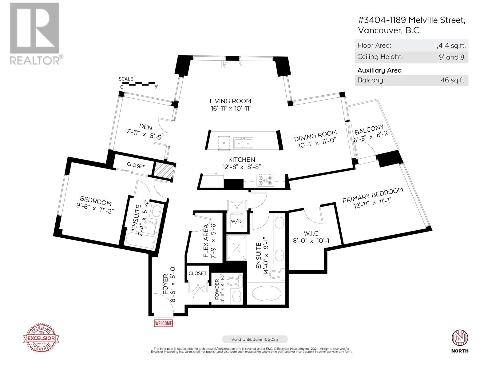 3404 1189 Melville Street, Vancouver, British Columbia  V6E 4T8 - Photo 40 - R3004255