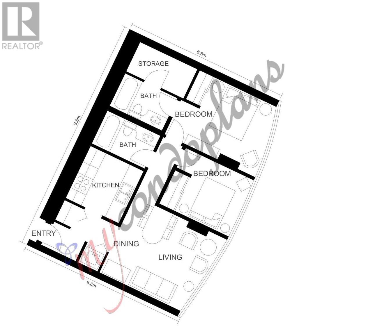 1301 1288 Alberni Street, Vancouver, British Columbia  V6E 4N5 - Photo 18 - R3004575