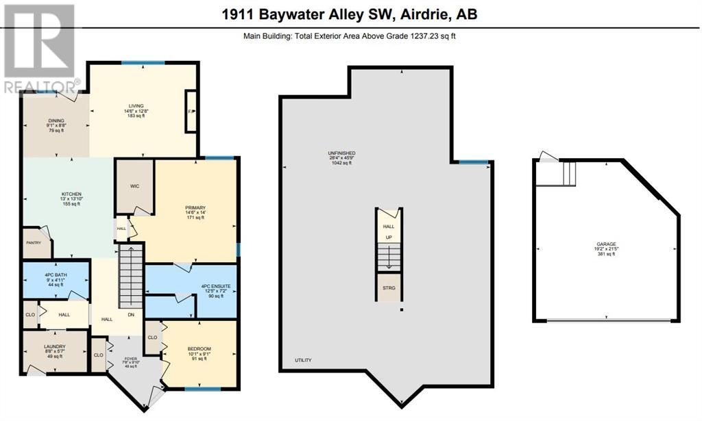 1911 Baywater Alley, Airdrie, Alberta  T4B 0T4 - Photo 33 - A2214196