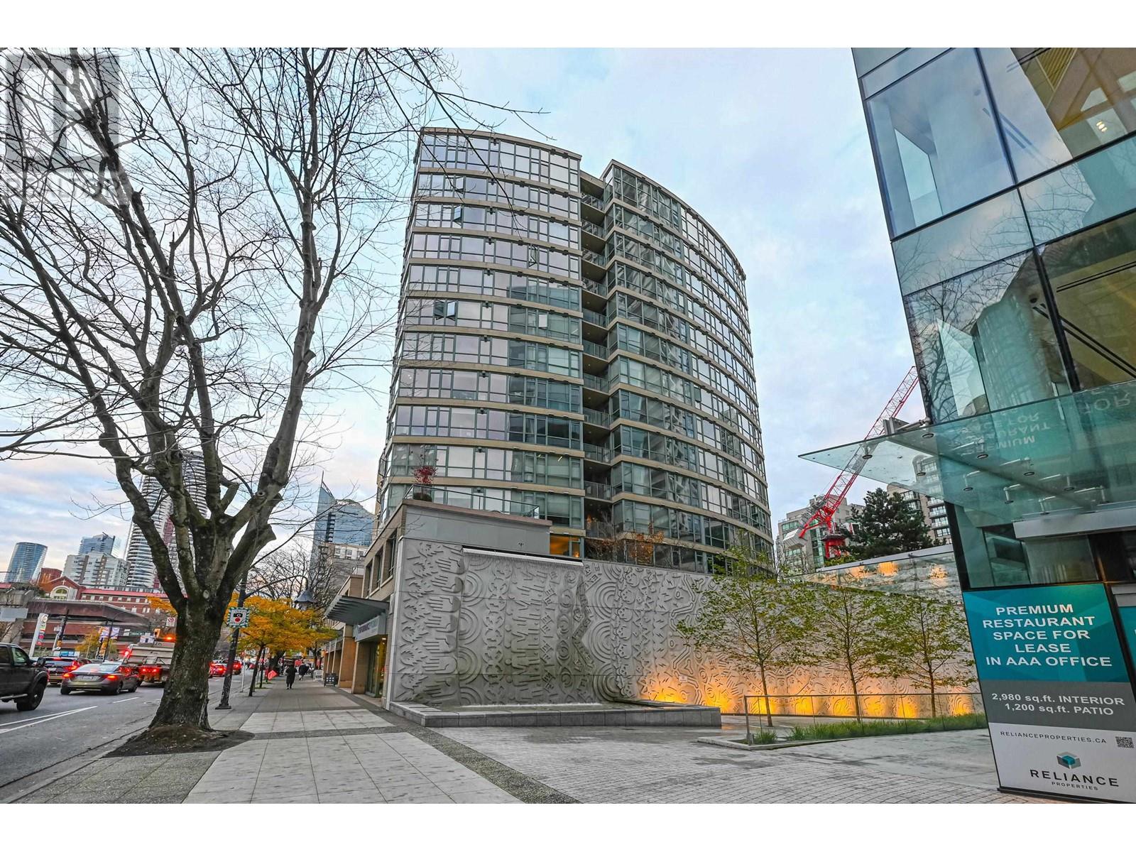 1207 1238 Burrard Street, Vancouver, British Columbia  V6Z 3E1 - Photo 1 - R3004669