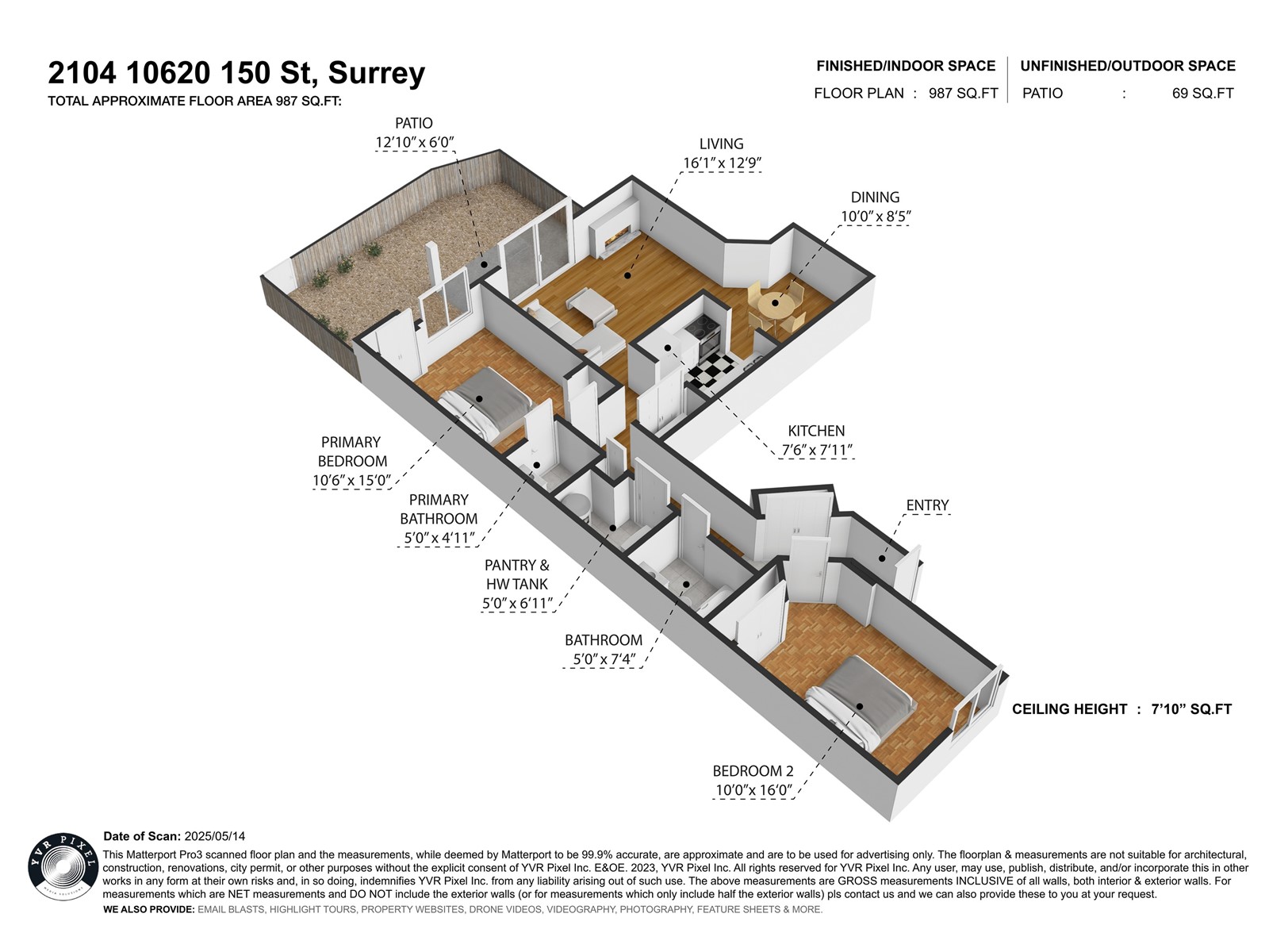 2104 10620 150 Street, Surrey, British Columbia  V3R 7K3 - Photo 38 - R3004663