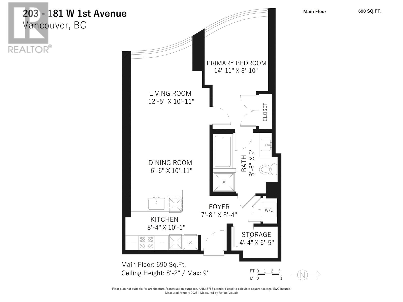 203 181 W 1st Avenue, Vancouver, British Columbia  V5Y 0E3 - Photo 19 - R3005072
