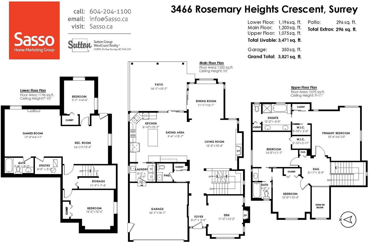 3466 Rosemary Heights Crescent, Surrey, British Columbia  V3Z 0M4 - Photo 40 - R3004970