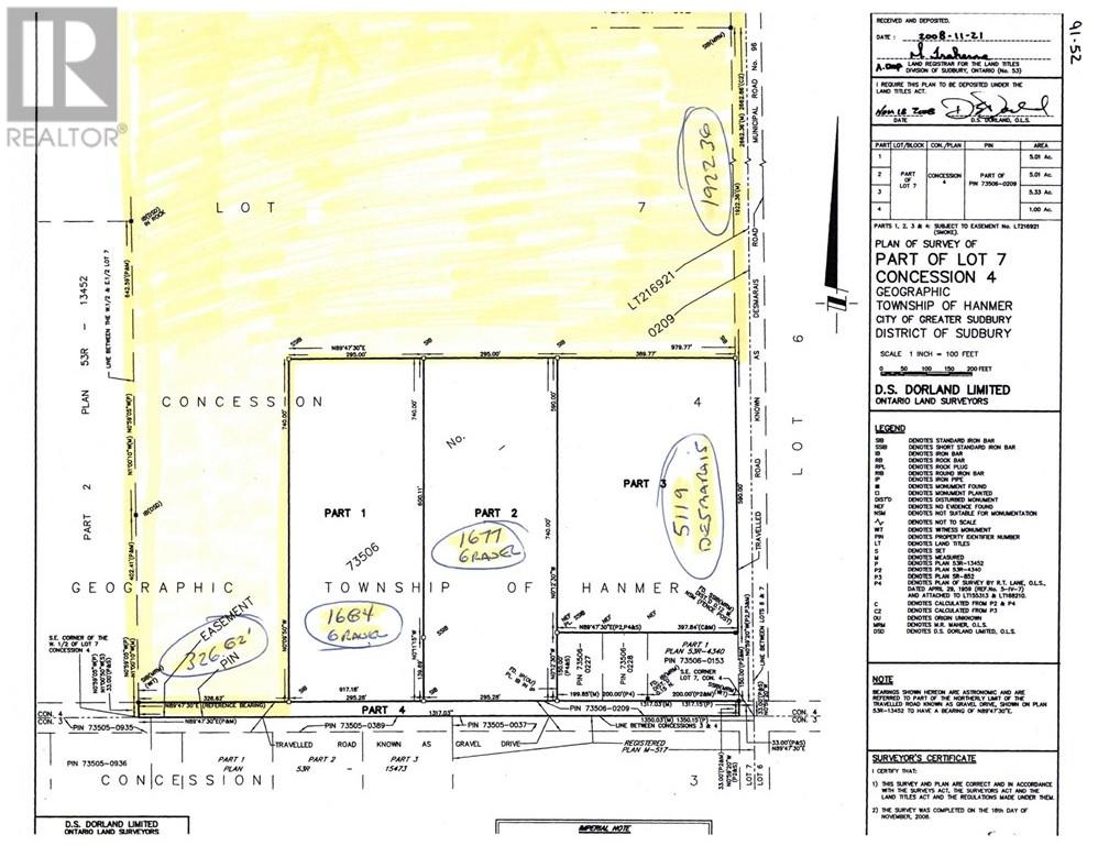 Lot 0 Gravel/desmarais (61 Acres), Hanmer, Ontario  P3P 1R7 - Photo 2 - 2117534