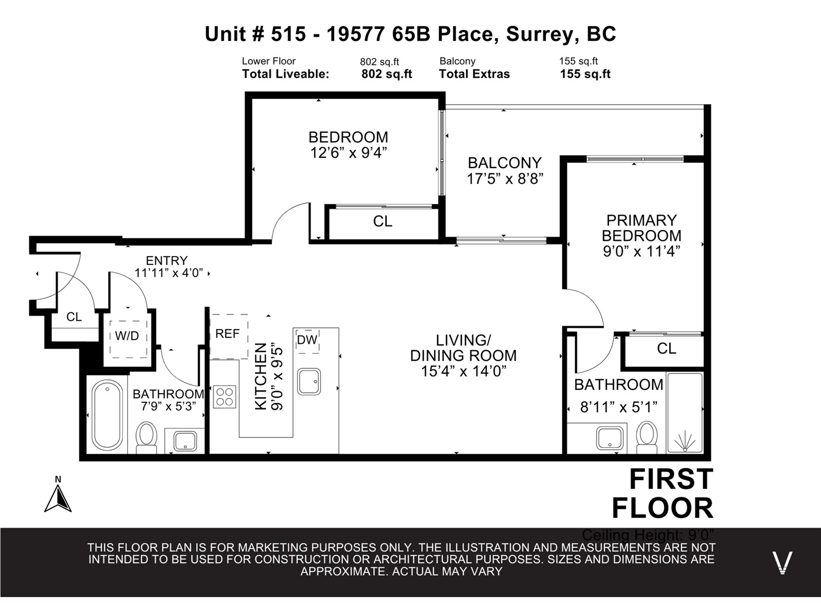 515 19577 65b Avenue, Surrey, British Columbia  V4N 6Y3 - Photo 40 - R3005387
