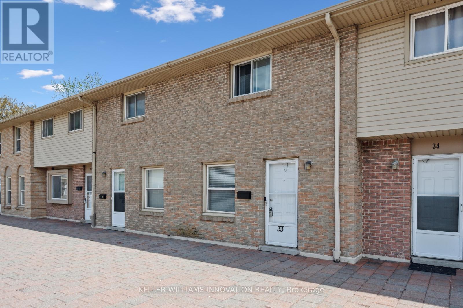 33 - 293 FAIRWAY ROAD N, kitchener, Ontario