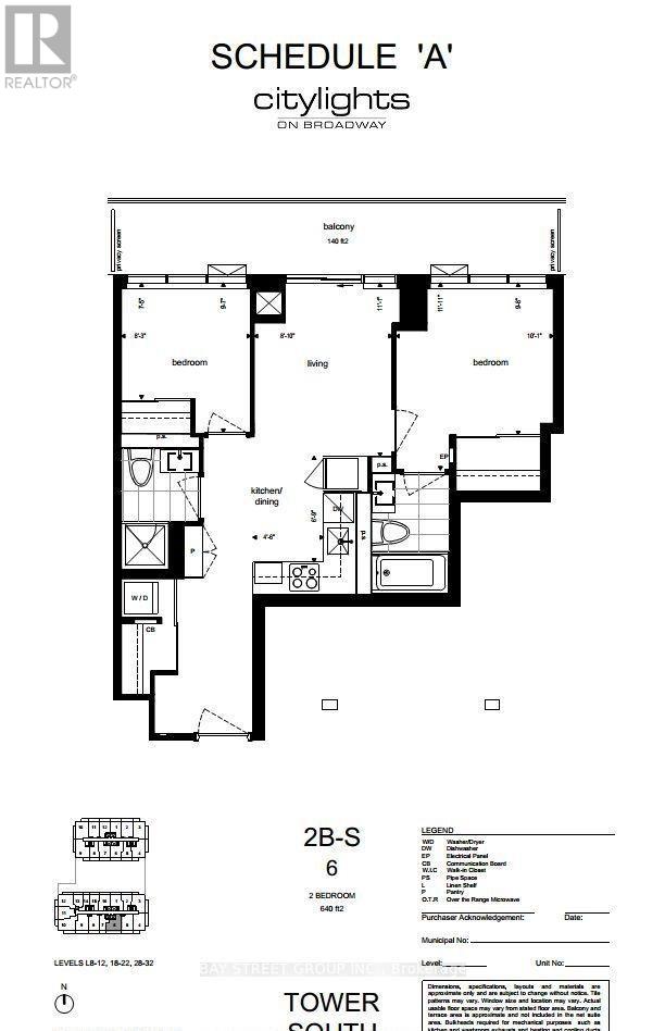 3106 - 195 Redpath Avenue, Toronto, Ontario  M4P 0E4 - Photo 23 - C12164440