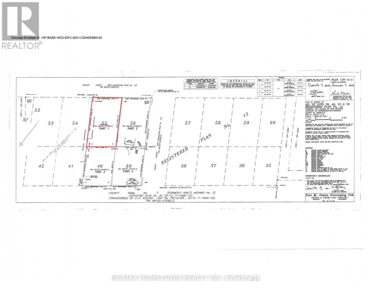 LOT 55 HOOKER STREET, Edwardsburgh/Cardinal, Ontario