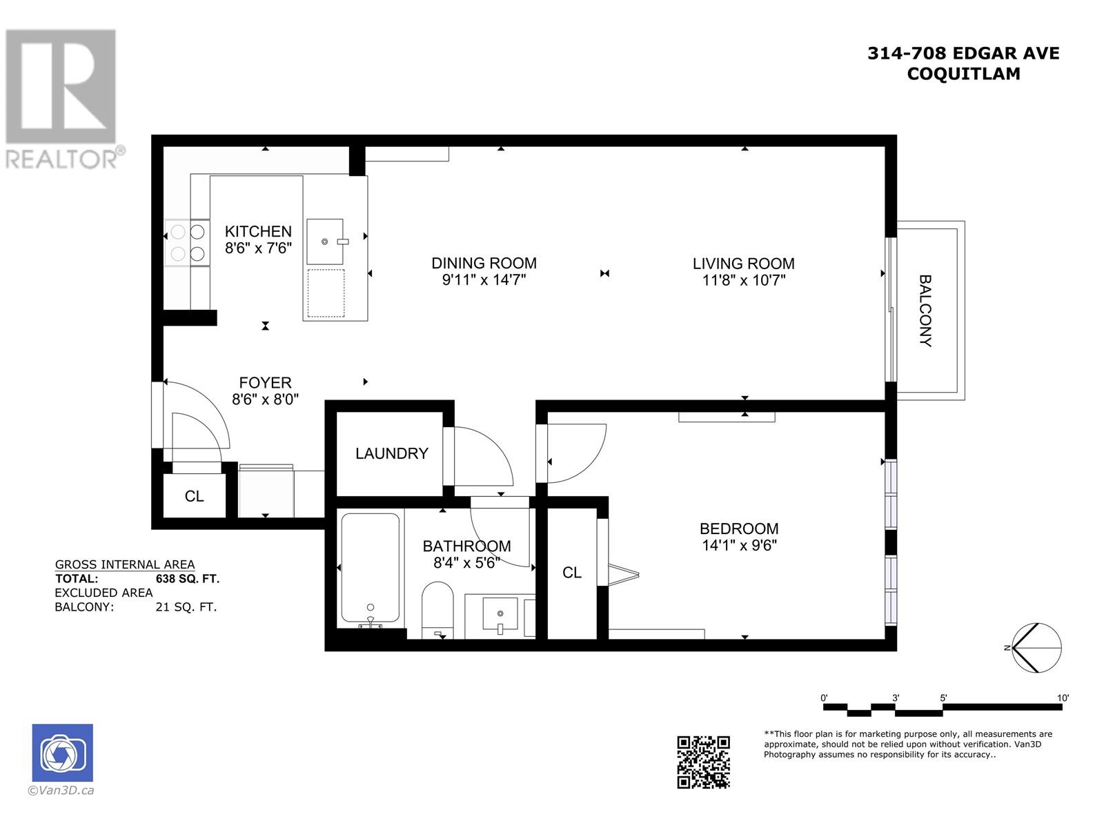 314 708 Edgar Avenue, Coquitlam, British Columbia  V3K 2J4 - Photo 32 - R3005320