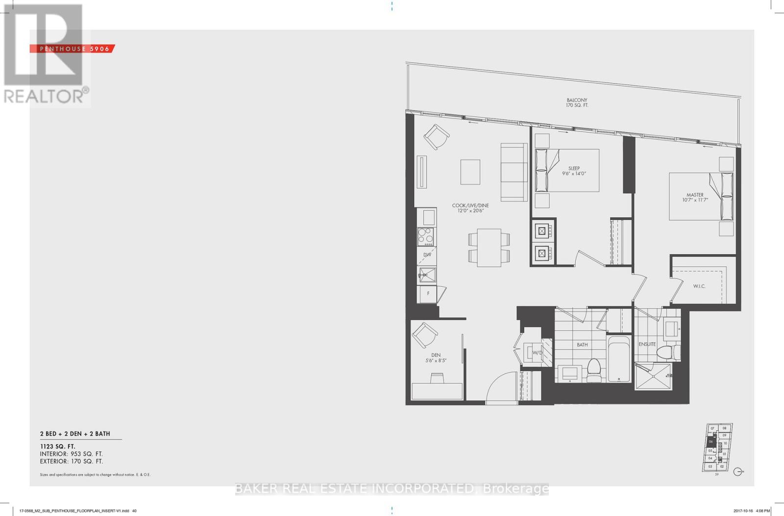 5906 - 3883 Quartz Road, Mississauga (City Centre), Ontario  L5B 0M4 - Photo 32 - W12167036