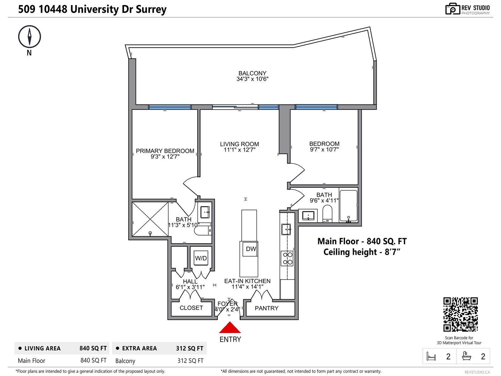 509 10448 University Drive, Surrey, British Columbia  V3T 0S7 - Photo 26 - R3006269