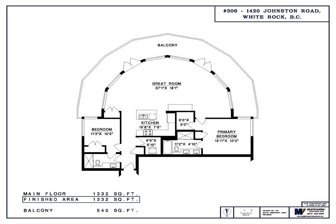 Property at 306 1420 JOHNSTON ROAD image 2