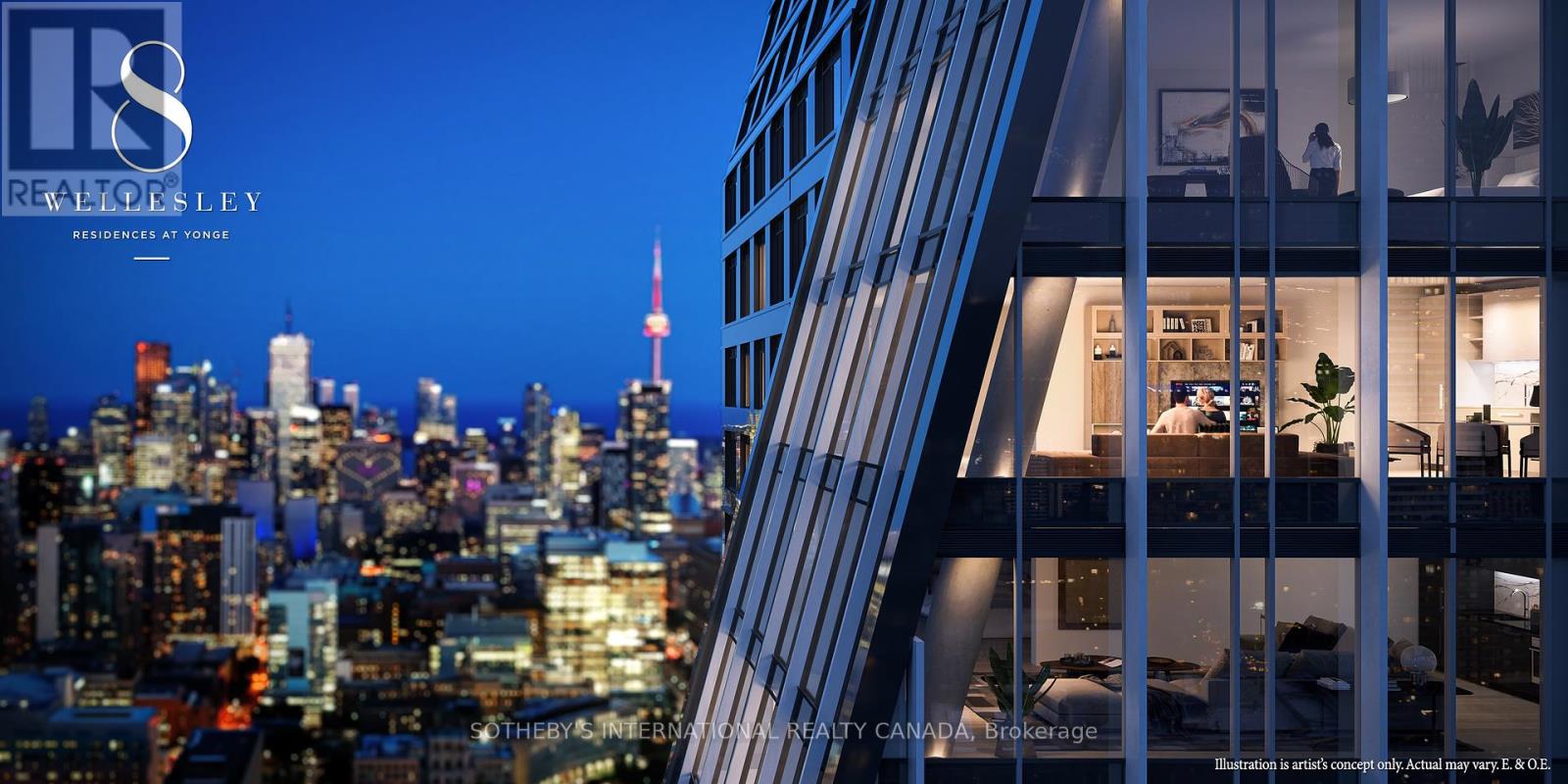 707 - 8 Wellesley Street W, Toronto, Ontario  M4Y 0J5 - Photo 1 - C12167752