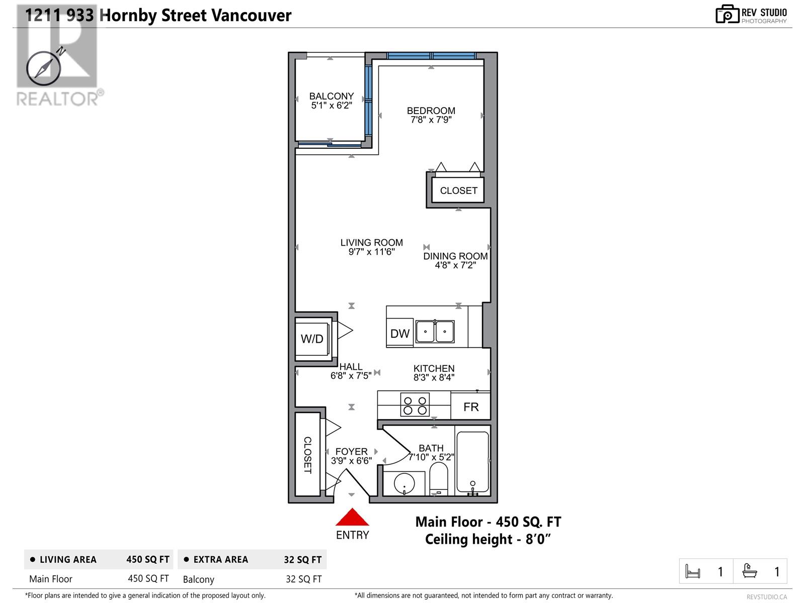 1211 933 Hornby Street, Vancouver, British Columbia  V6Z 3G4 - Photo 21 - R3004996