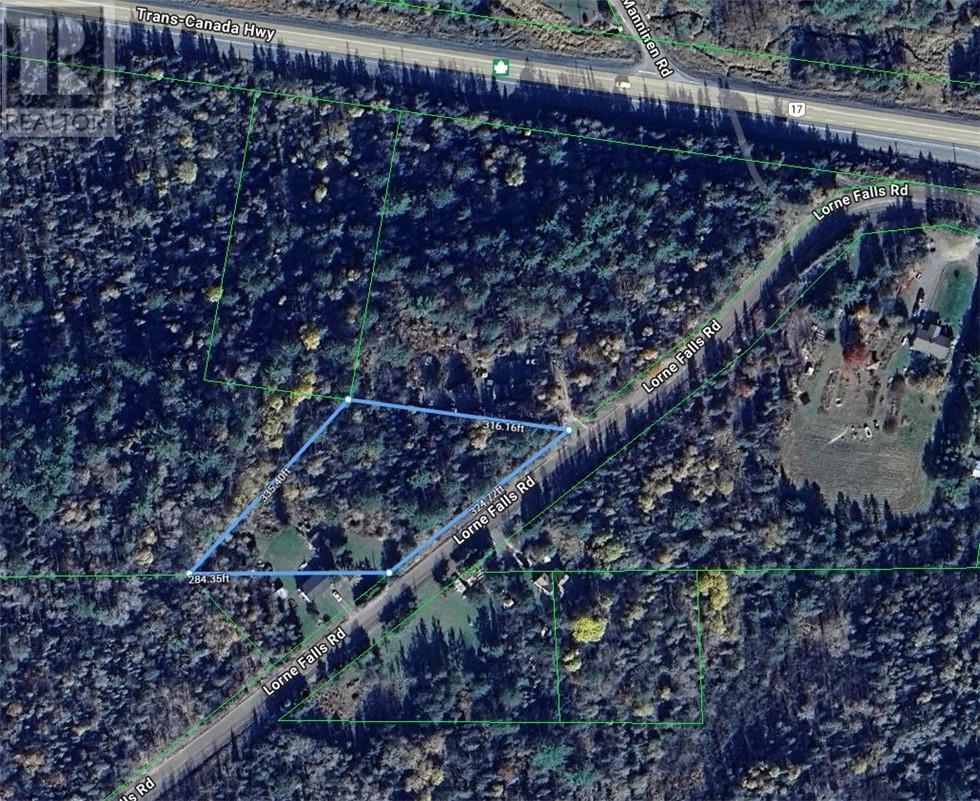 Private, Treed Building Lot – Just 30–40 Minutes from Sudbury! Looking to build your dream home in a peaceful, natural setting? This approx. 1.5-acre vacant land could be exactly what you're searching for. Located just off Lorne Falls Road, with easy access via the bypass near Lively, you're a quick drive to the amenities of both Lively and Espanola. In June 2022, a culvert and driveway were professionally installed, giving you a head start on development. The property is heavily treed with stunning, mature pines, offering excellent privacy and a serene, forested backdrop. This area is perfect for outdoor enthusiasts, offering countless opportunities for recreation year-round. Whether you're imagining a cozy cabin or a custom family home, this private country lot at the city's doorstep offers the best of both worlds. (id:48254)