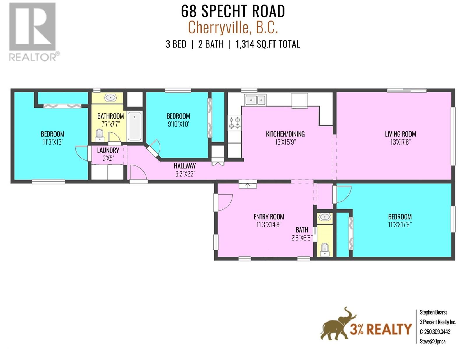 68 Specht Road, Cherryville, BC V0E2G3