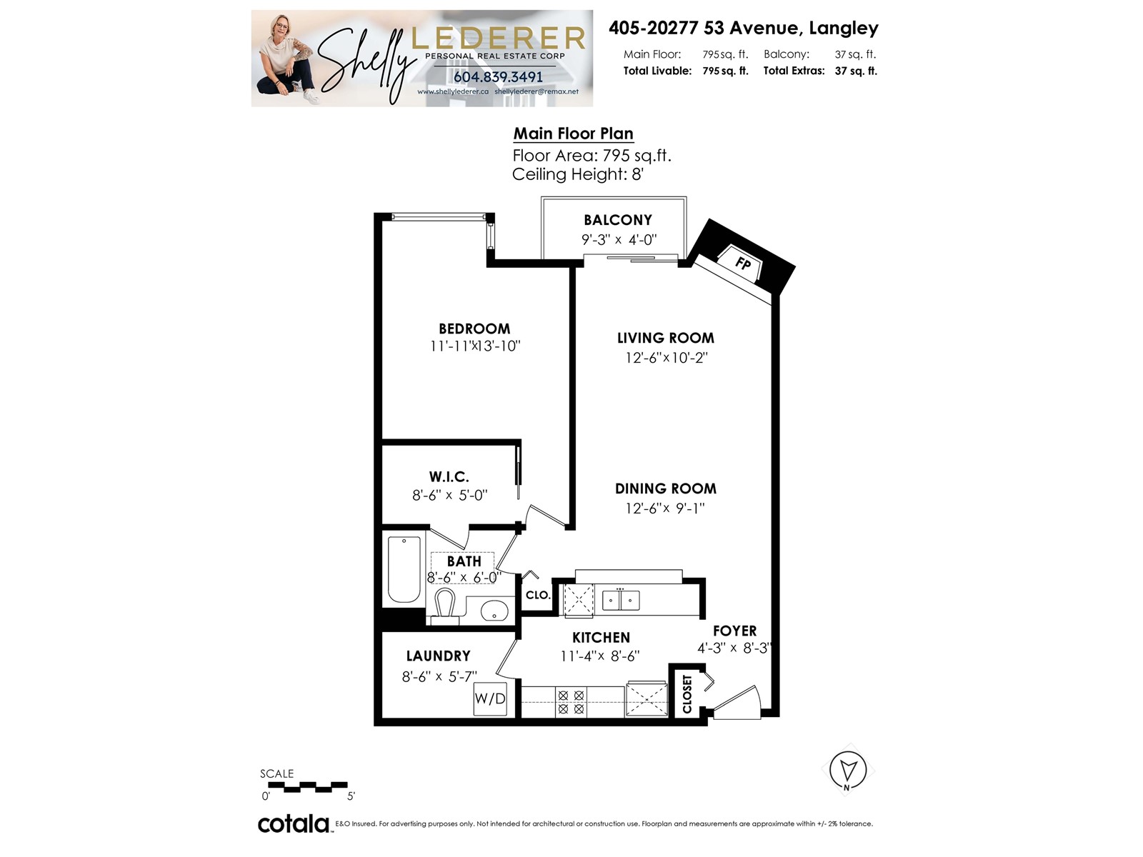 405 20277 53rd Avenue, Langley, British Columbia  V3A 3V2 - Photo 3 - R3005863