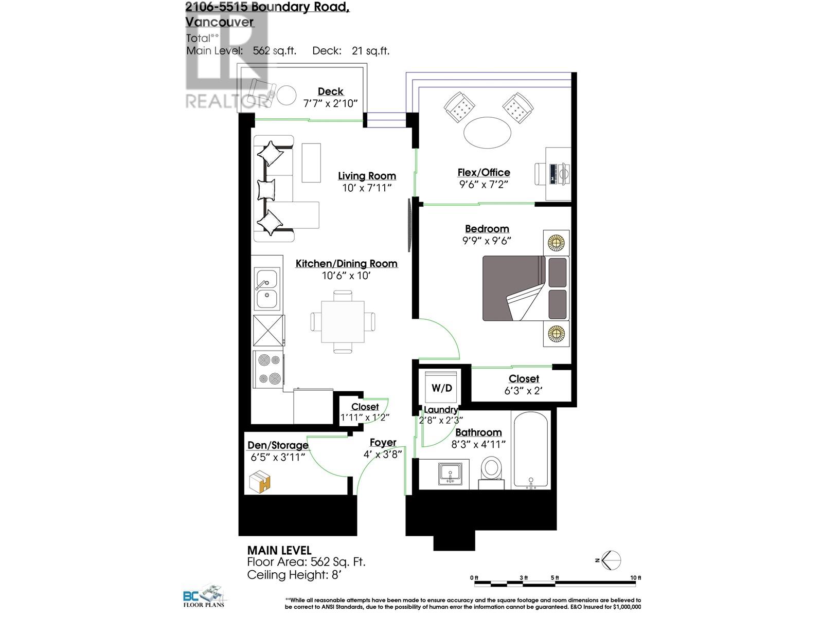 2106 5515 Boundary Road, Vancouver, British Columbia  V5R 0E3 - Photo 4 - R3006365