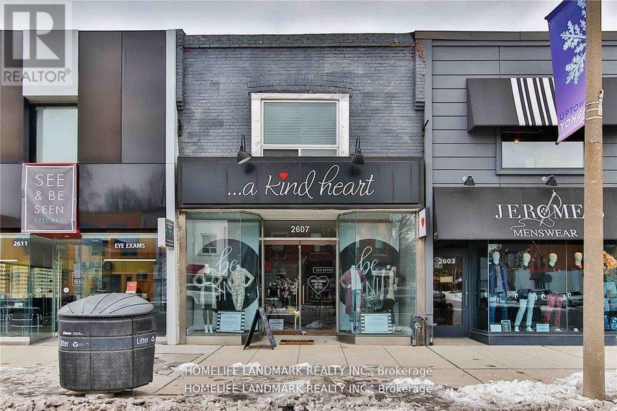 2607 YONGE STREET, Toronto, Ontario