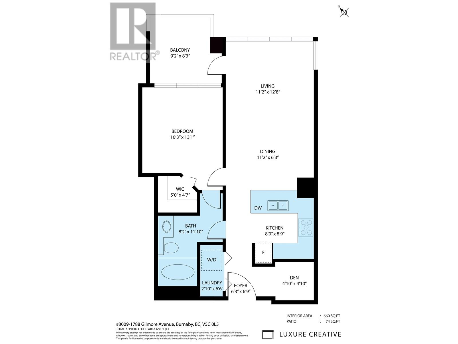 3009 1788 Gilmore Avenue, Burnaby, British Columbia  V5C 0L5 - Photo 12 - R3006738