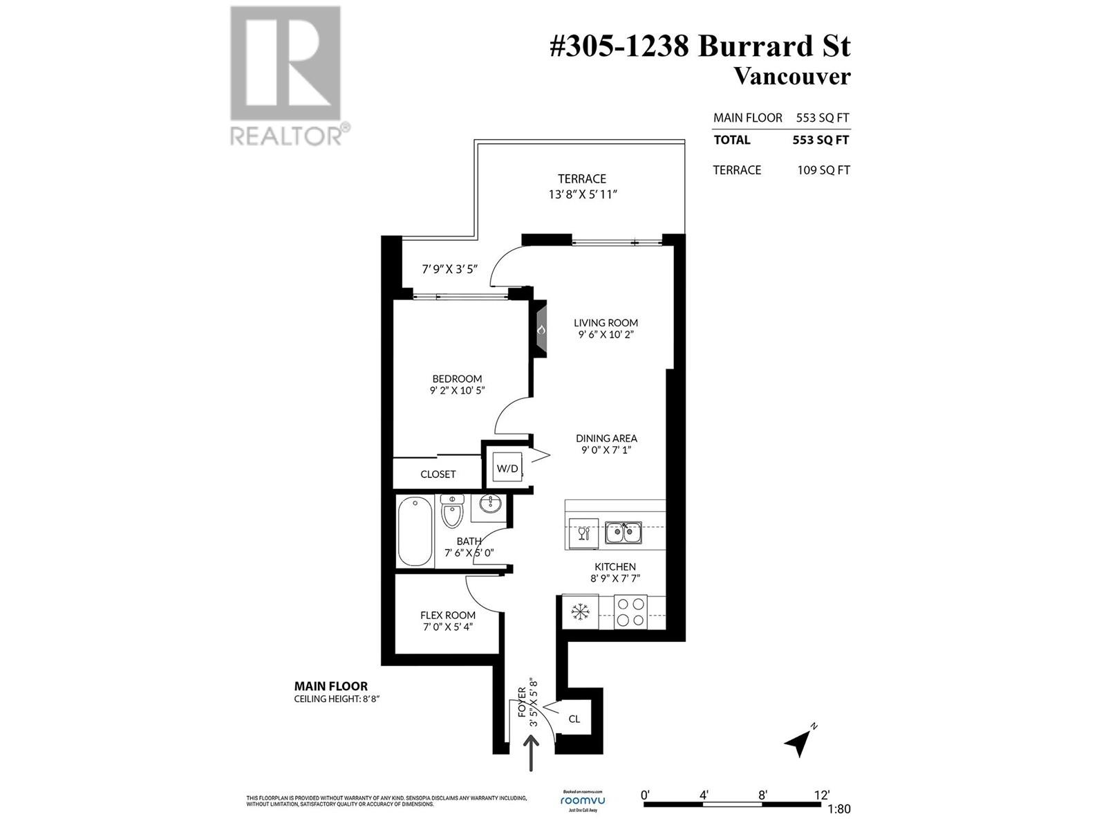 305 1238 Burrard Street, Vancouver, British Columbia  V6Z 3E1 - Photo 2 - R2991634