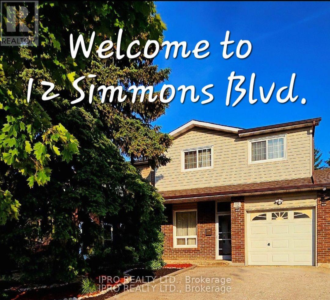12 Simmons Boulevard, Brampton, Ontario  L6V 3V5 - Photo 2 - W12050860