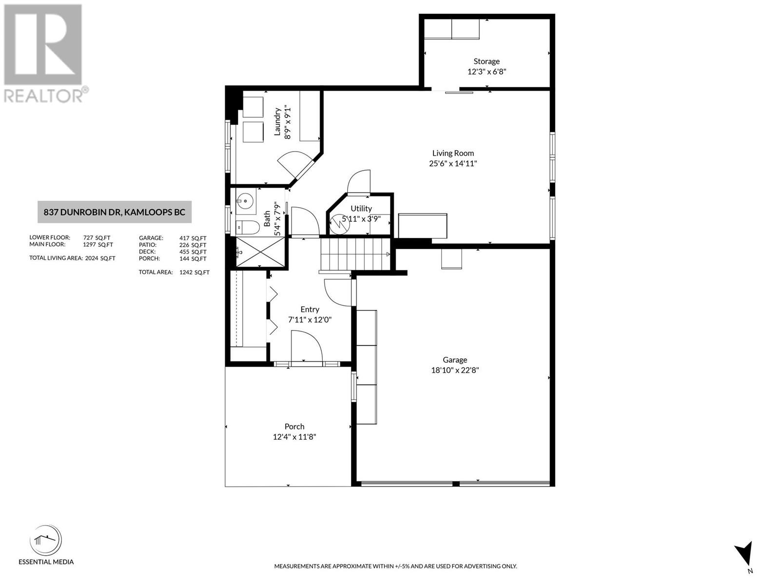 837 Dunrobin Drive, Kamloops, British Columbia  V1S 1V6 - Photo 55 - 10347206