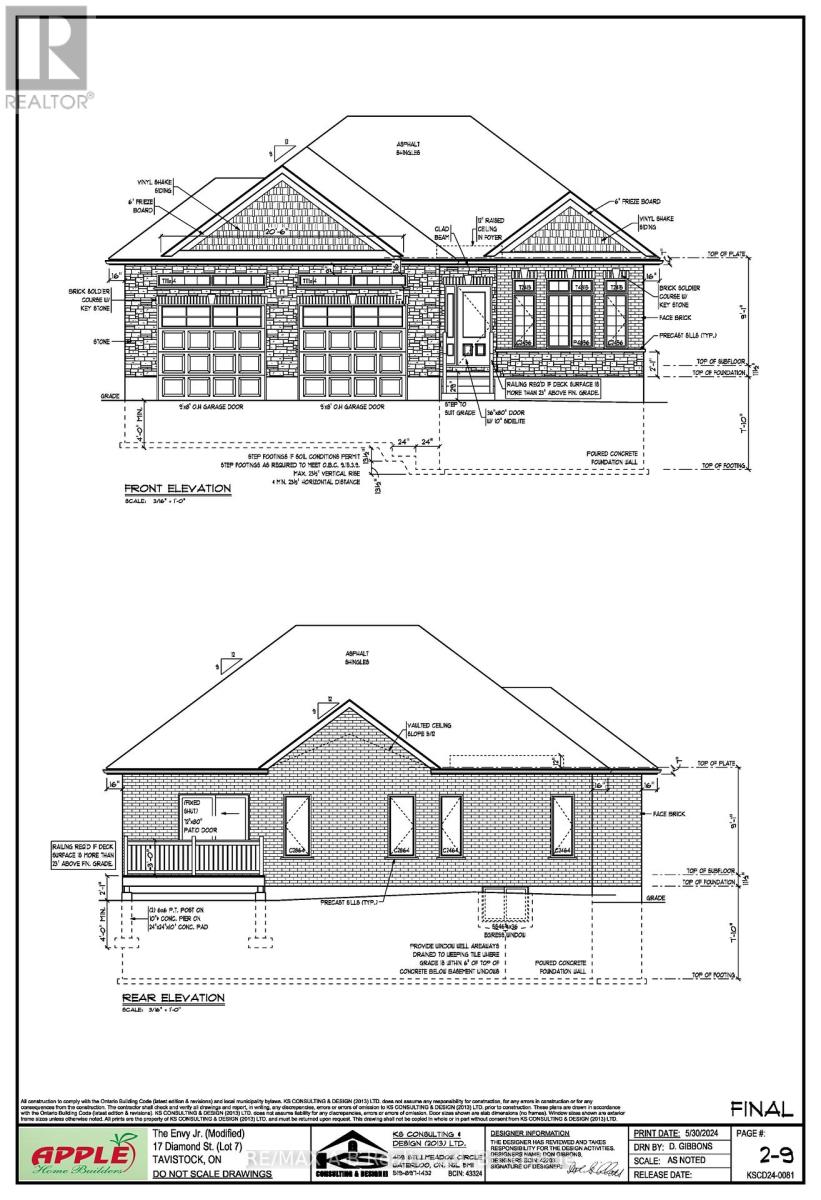 17 Diamond Street, East Zorra-Tavistock, Ontario  N0B 2R0 - Photo 3 - X12169108