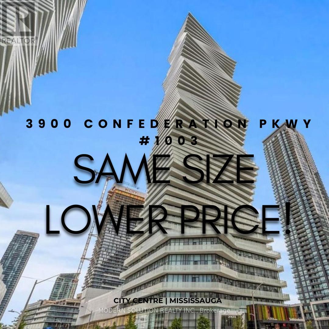 1003 - 3900 Confederation Parkway, Mississauga (City Centre), Ontario  L5B 0M3 - Photo 1 - W12172908