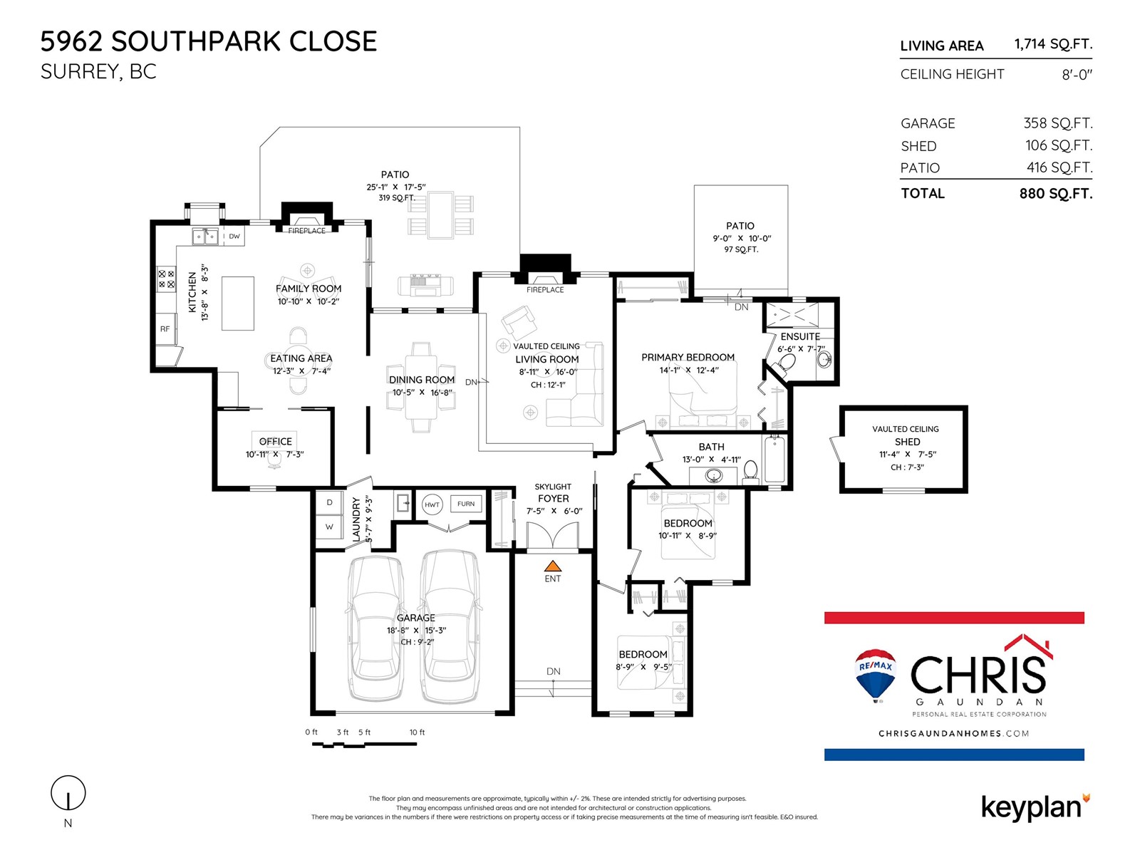 5962 Southpark Close, Surrey, British Columbia  V3X 2B8 - Photo 37 - R3003752