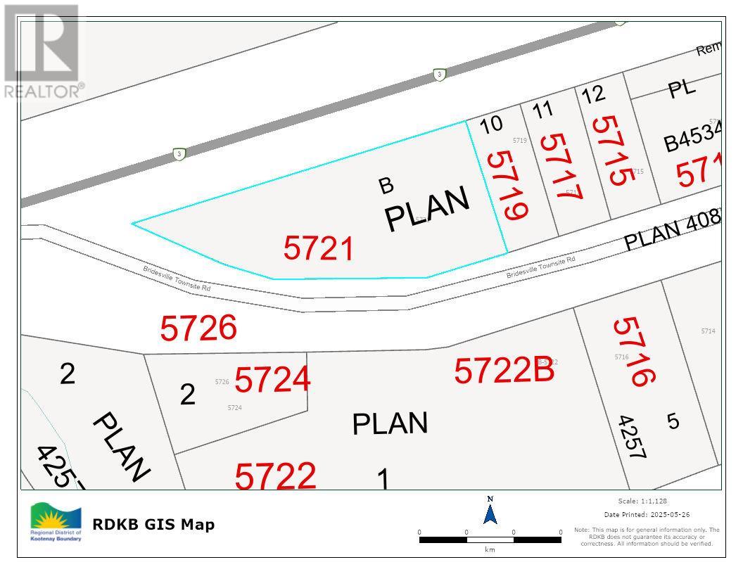 5721 Bridesville Townsite Road, Bridesville, BC V0H1Y0