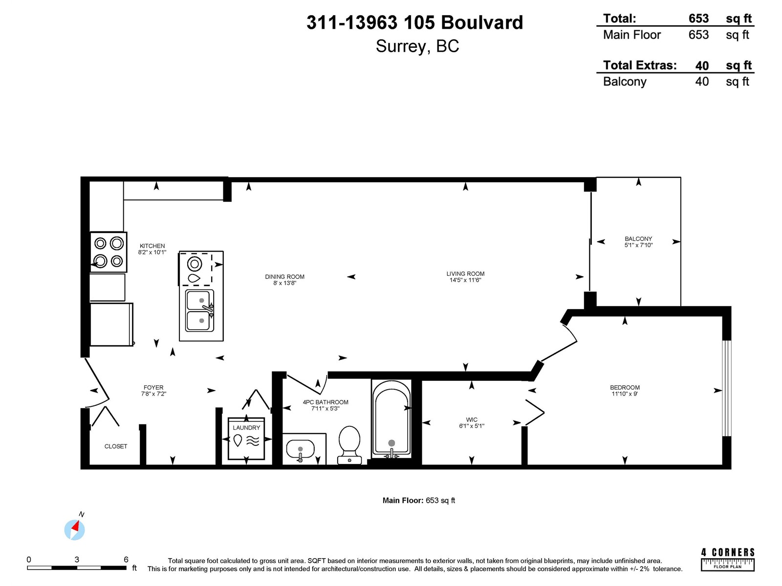 311 13963 105 Boulevard, Surrey, British Columbia  V3T 0M9 - Photo 25 - R2996923