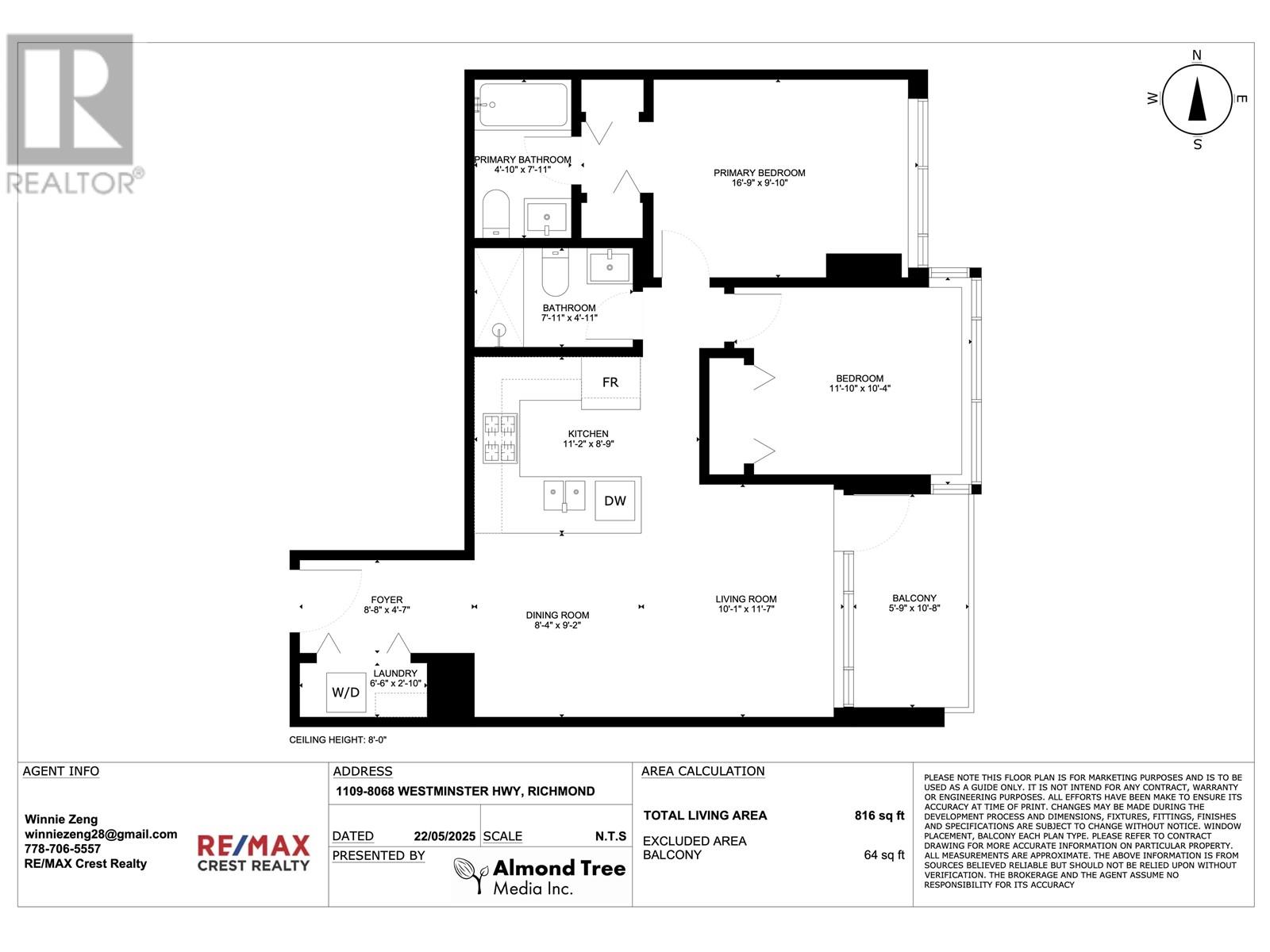 1109 8068 Westminster Highway, Richmond, British Columbia  V6X 0C6 - Photo 26 - R3007001