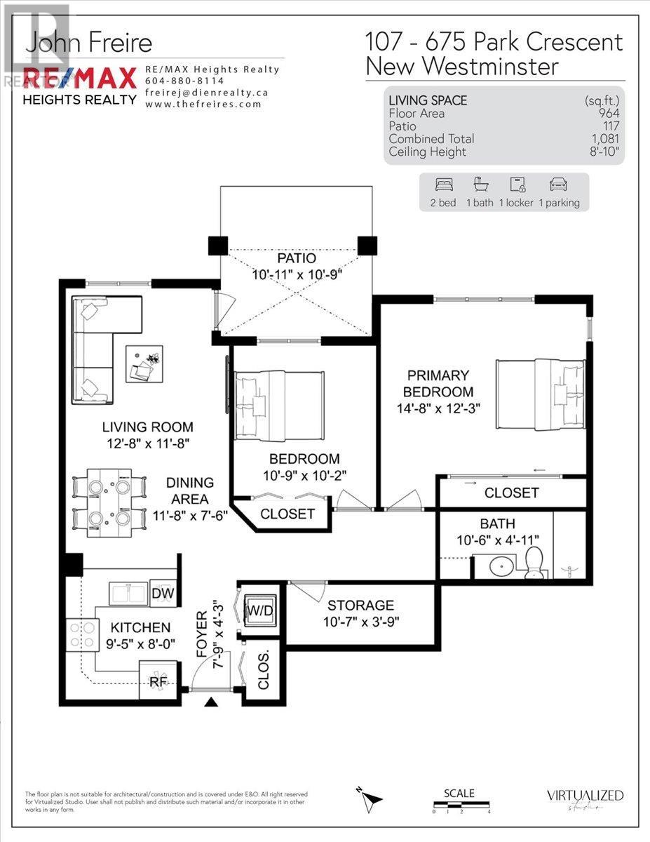 107 675 Park Crescent, New Westminster, British Columbia  V3L 5W4 - Photo 25 - R2992765