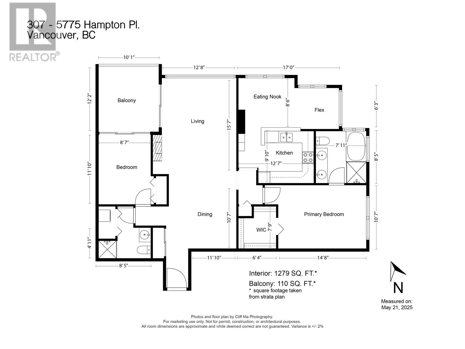 307 5775 Hampton Place, Vancouver, British Columbia  V6T 2G6 - Photo 16 - R3007475