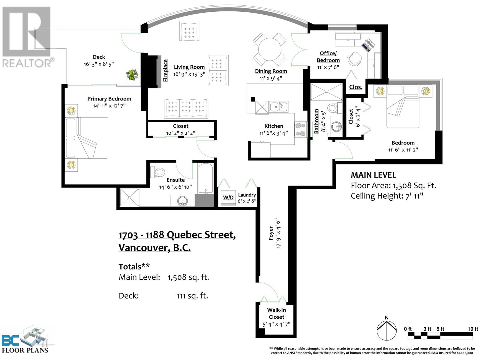 1703 1188 Quebec Street, Vancouver, British Columbia  V6A 4B3 - Photo 40 - R3006980