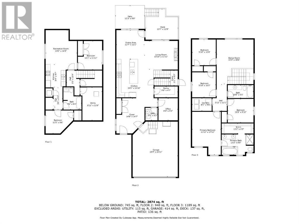 1024 Chinook Gate Heath Sw, Airdrie, Alberta  T4B 5C9 - Photo 50 - A2217834