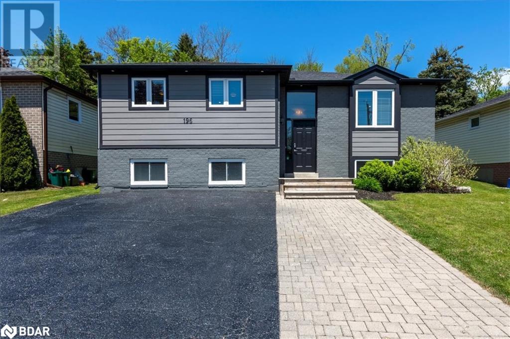196 EDGEHILL Drive, barrie, Ontario