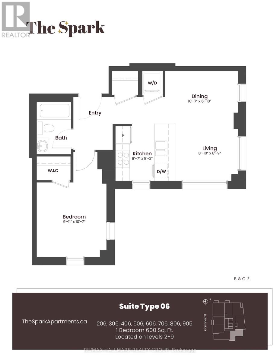 806 - 353 Gardner Street, Ottawa, Ontario  K1L 7V8 - Photo 4 - X12176104