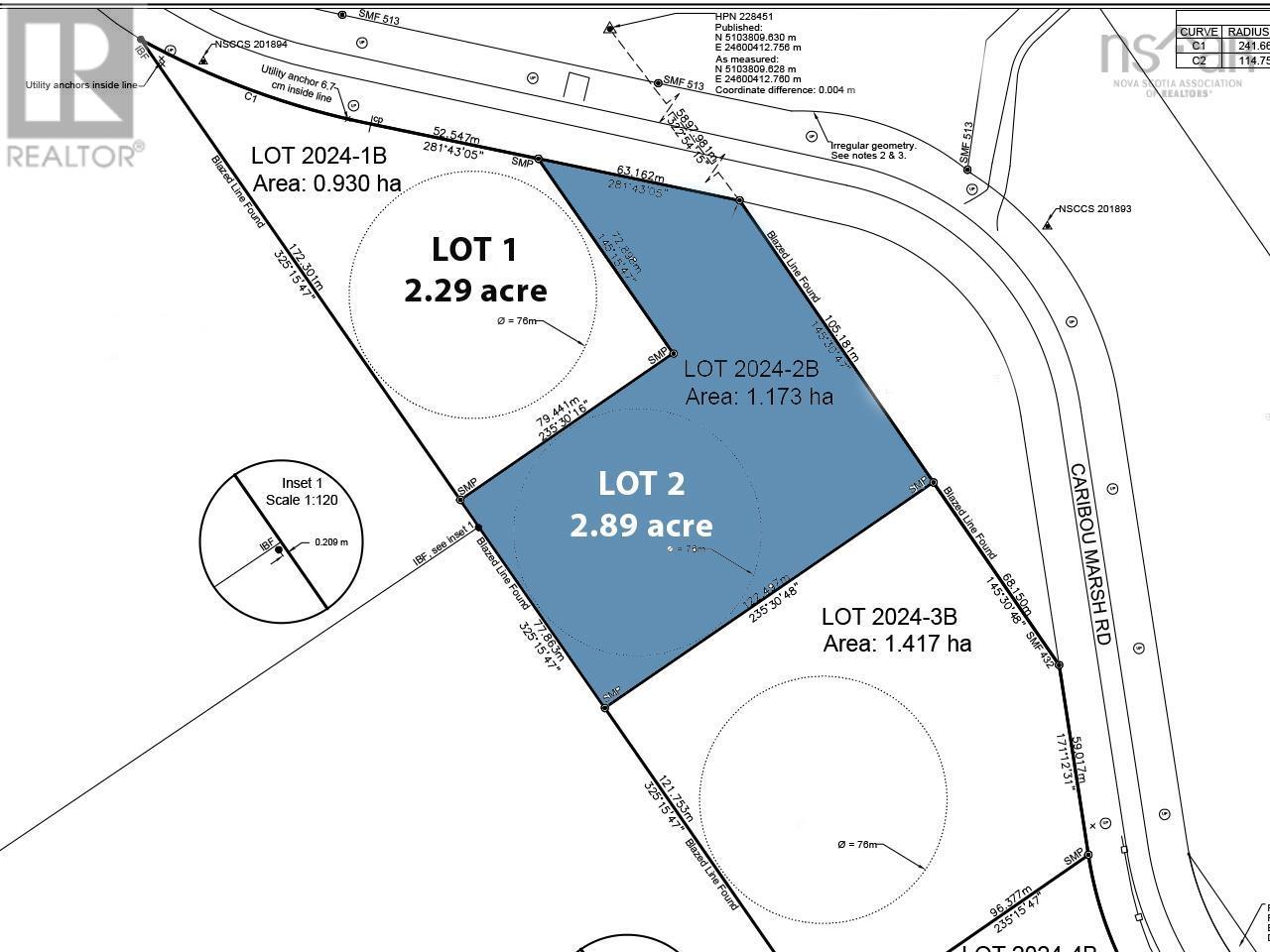 Lot 2024-2 Caribou Marsh Road, Mira, Nova Scotia  B1M 1B4 - Photo 1 - 202416826