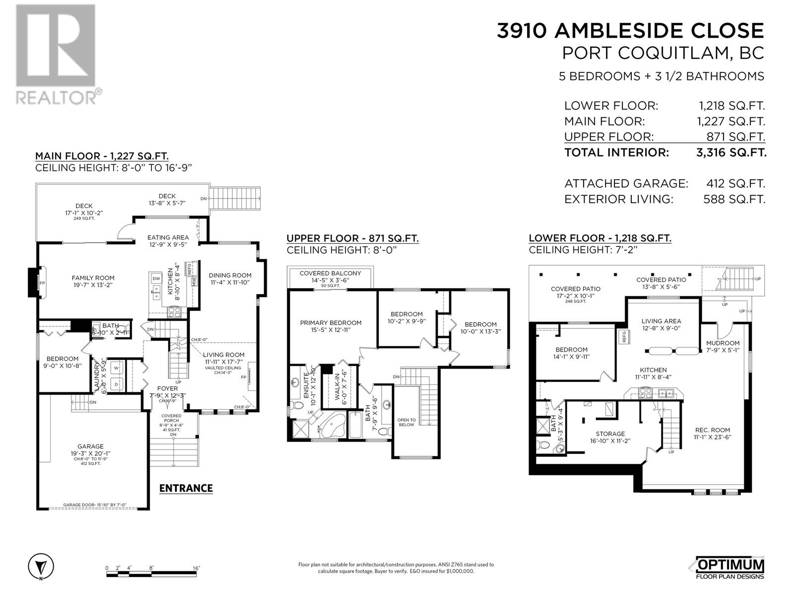 3910 Ambleside Close, Port Coquitlam, British Columbia  V3B 7G2 - Photo 40 - R3007633