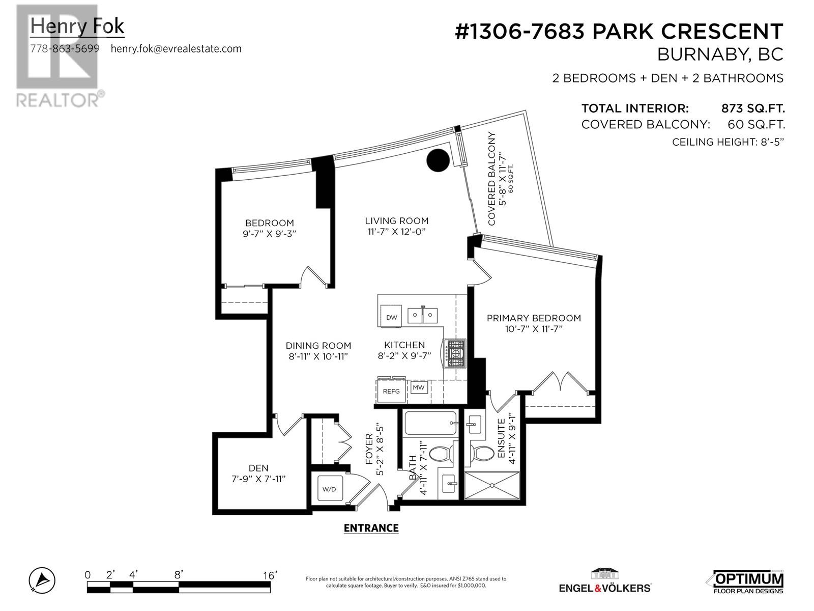 1306 7683 Park Crescent, Burnaby, British Columbia  V3N 0J3 - Photo 24 - R3007810