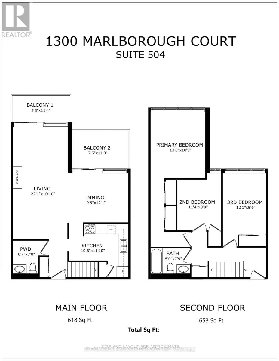 504 - 1300 Marlborough Court, Oakville (Fa Falgarwood), Ontario  L6H 2S2 - Photo 38 - W12167488