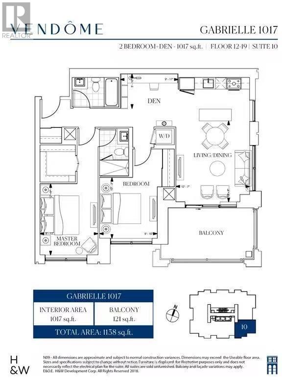 1710 - 9 Clegg Road, Markham, Ontario  L6G 0H3 - Photo 28 - N12177531