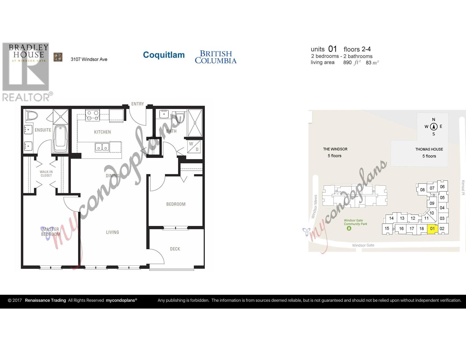301 3107 Windsor Gate, Coquitlam, British Columbia  V3B 0L1 - Photo 15 - R3007814